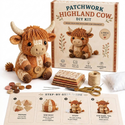 DIY Patchwork Animal Sewing Kit