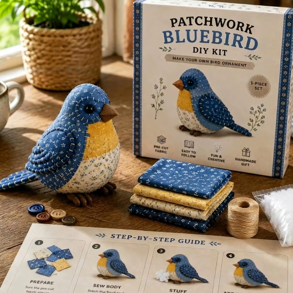 DIY Patchwork Animal Sewing Kit