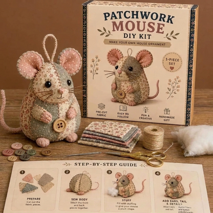 DIY Patchwork Animal Sewing Kit