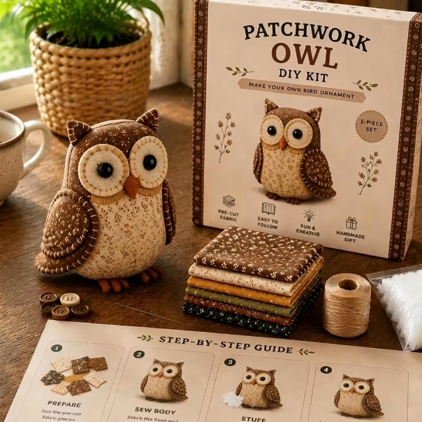 DIY Patchwork Animal Sewing Kit