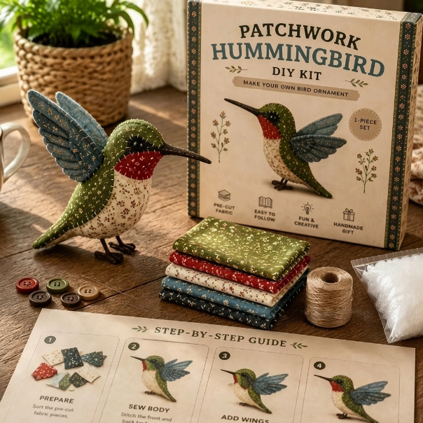 DIY Patchwork Animal Sewing Kit