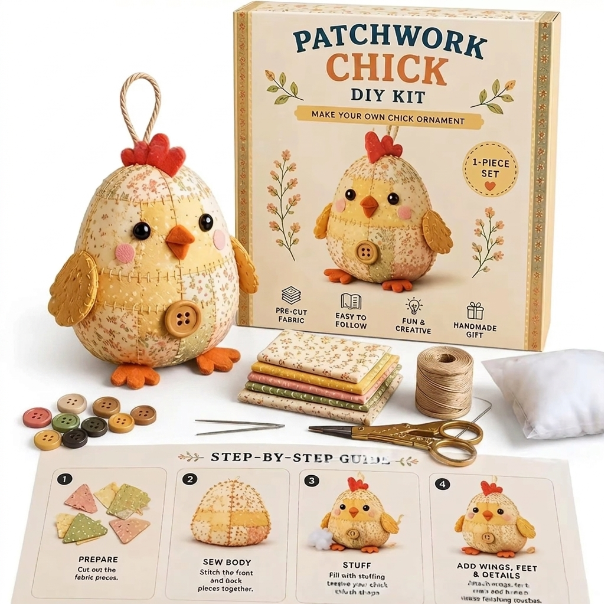 DIY Patchwork Animal Sewing Kit