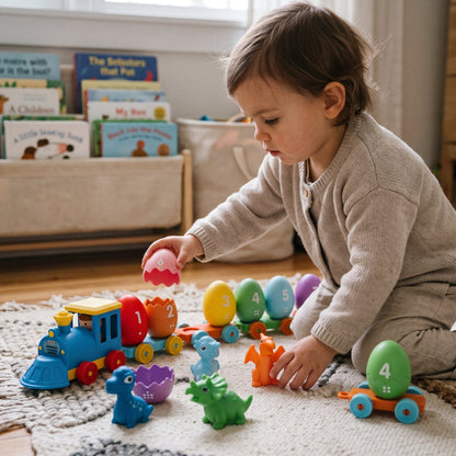 Dinosaur Number Train Learning Set