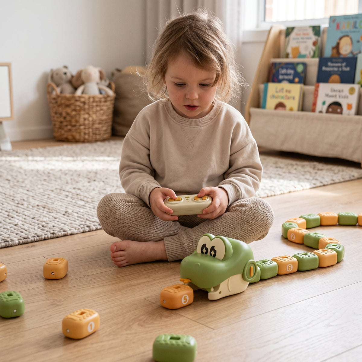 RC Magnetic Crocodile Feeding Game