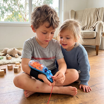 Kids Wrist Mounted String Launcher Toy