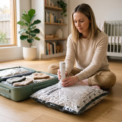 Vacuum Storage Bags with Wireless Air Pump