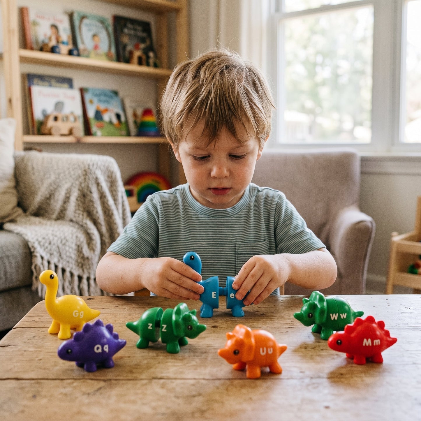 Dinosaur Alphabet Matching Toy