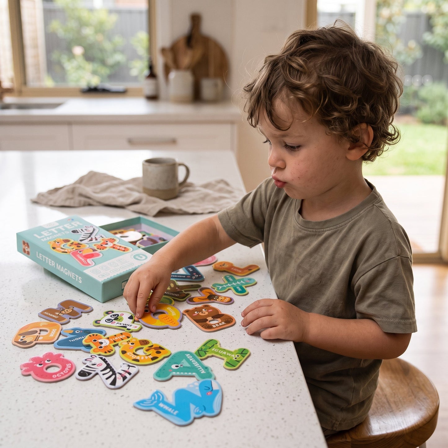 Magnetic Alphabet & Number Learning Set