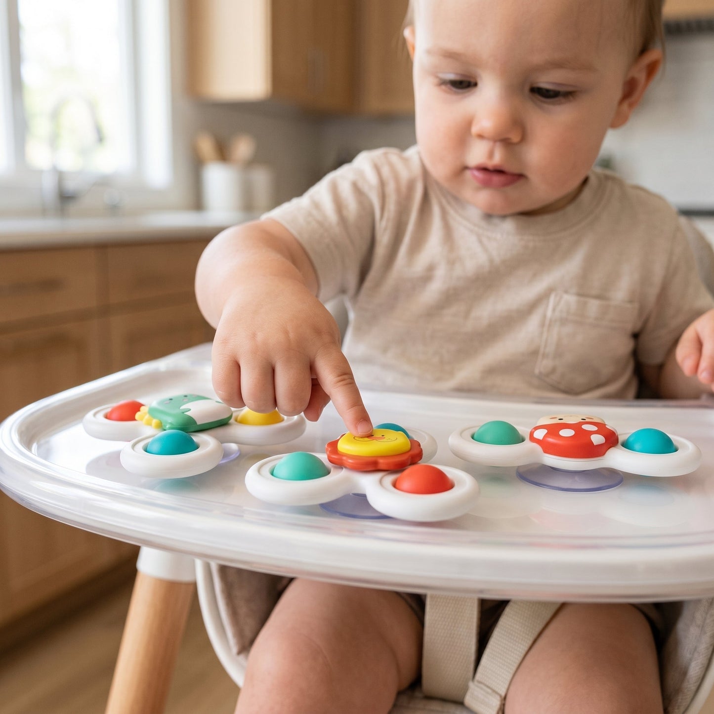 Fidget Spinner Toy (3 Pcs)