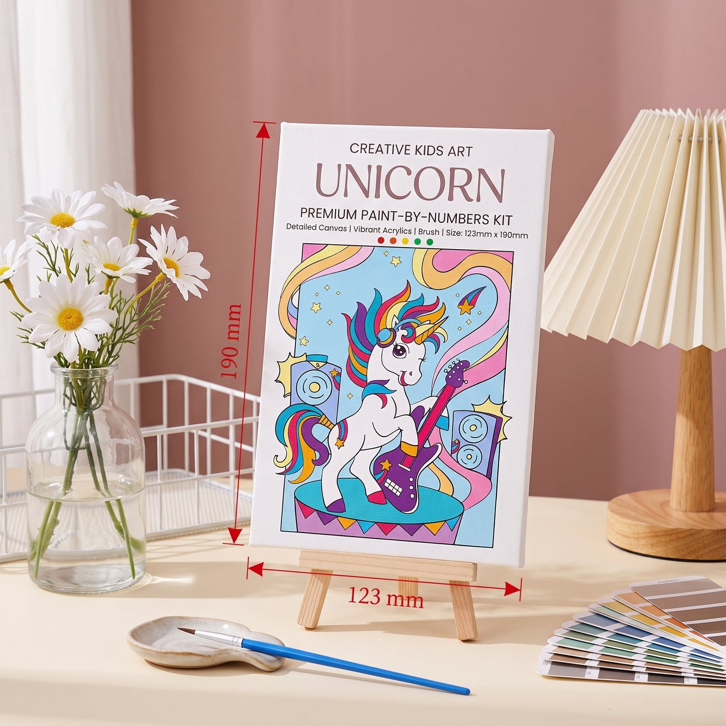 Portable Watercolour Painting Book for Kids