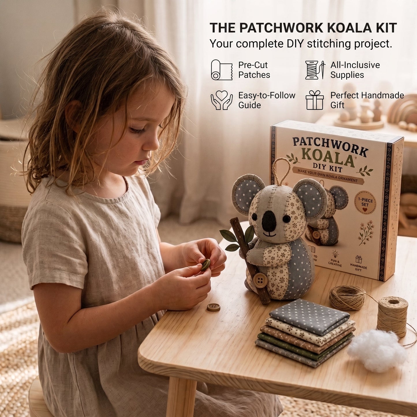 DIY Patchwork Animal Sewing Kit