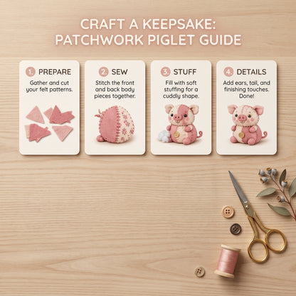 DIY Patchwork Animal Sewing Kit