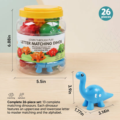 Dinosaur Alphabet Matching Toy