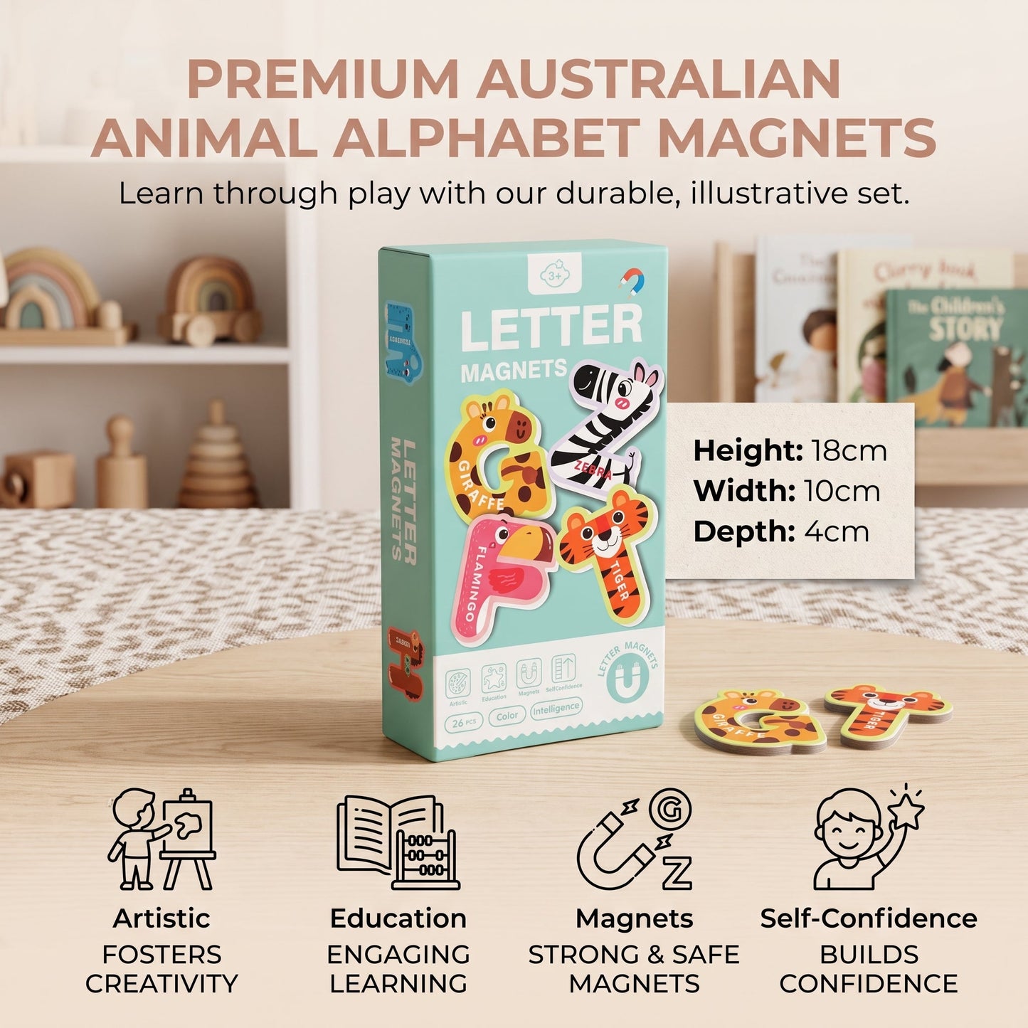 Magnetic Alphabet & Number Learning Set