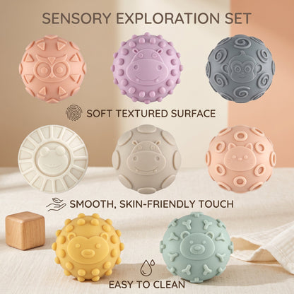Silicone Baby Stacking Blocks