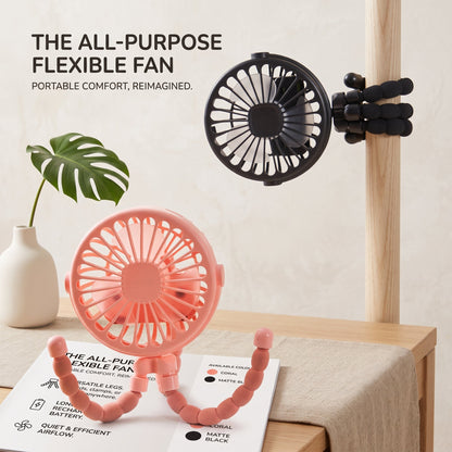 Rechargeable Flexible Stroller Fan