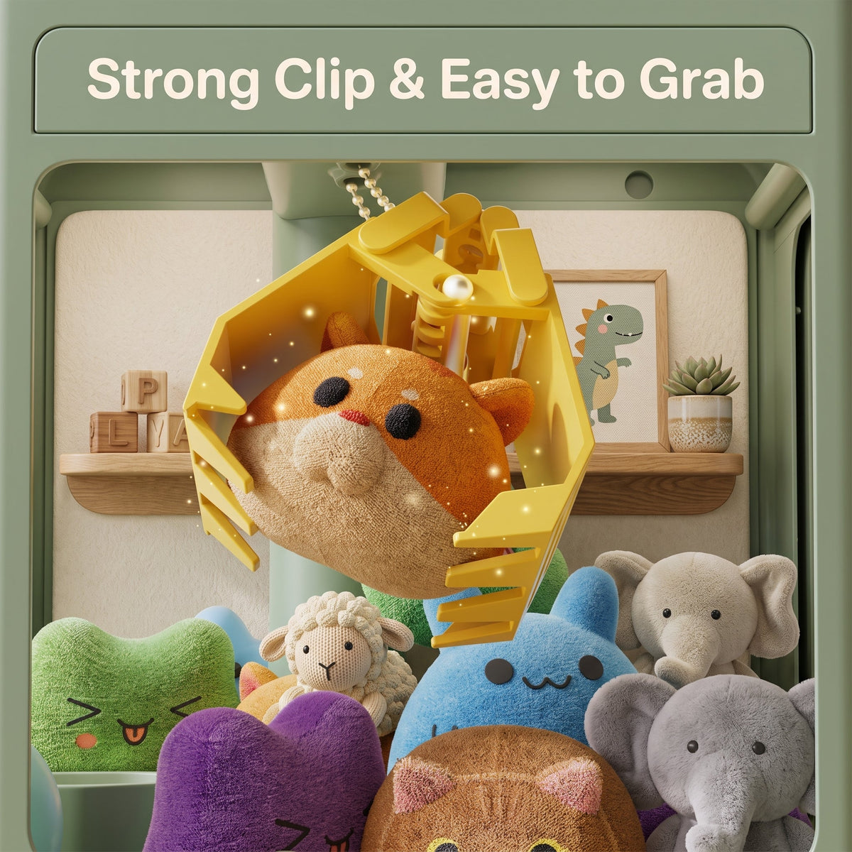 Kids Dinosaur Claw Machine Toy
