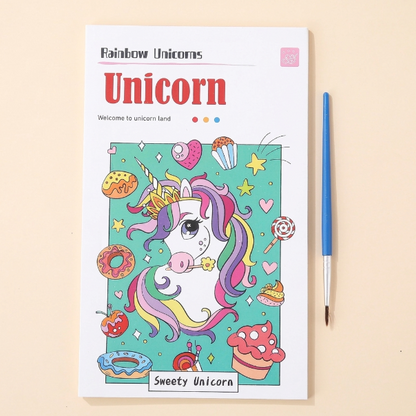 Portable Watercolour Painting Book for Kids
