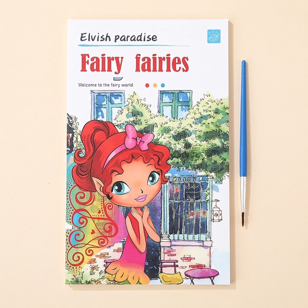 Portable Watercolour Painting Book for Kids
