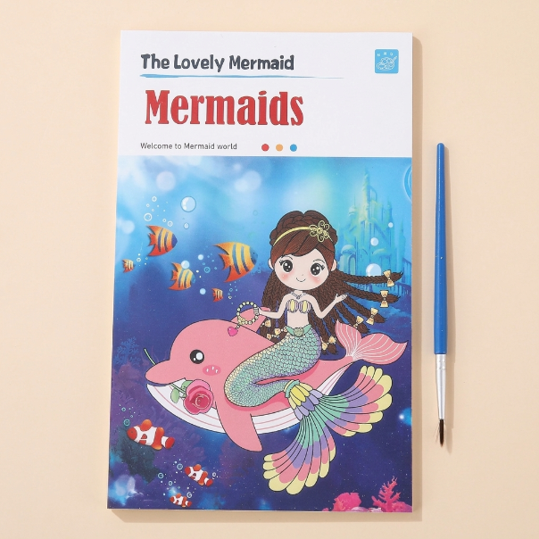 Portable Watercolour Painting Book for Kids