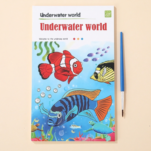 Portable Watercolour Painting Book for Kids