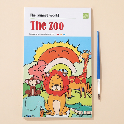 Portable Watercolour Painting Book for Kids