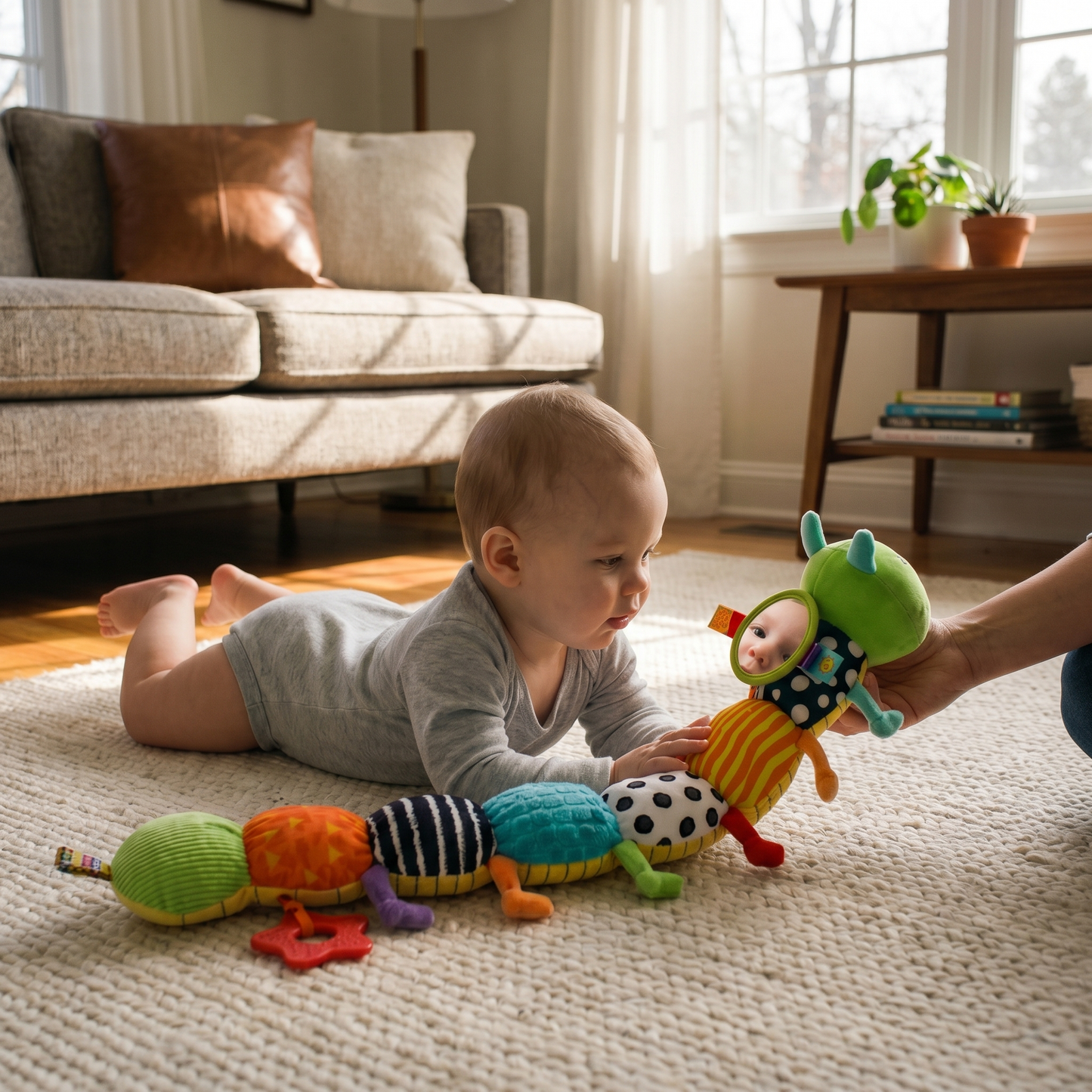 Baby Sensory Caterpillar Toy