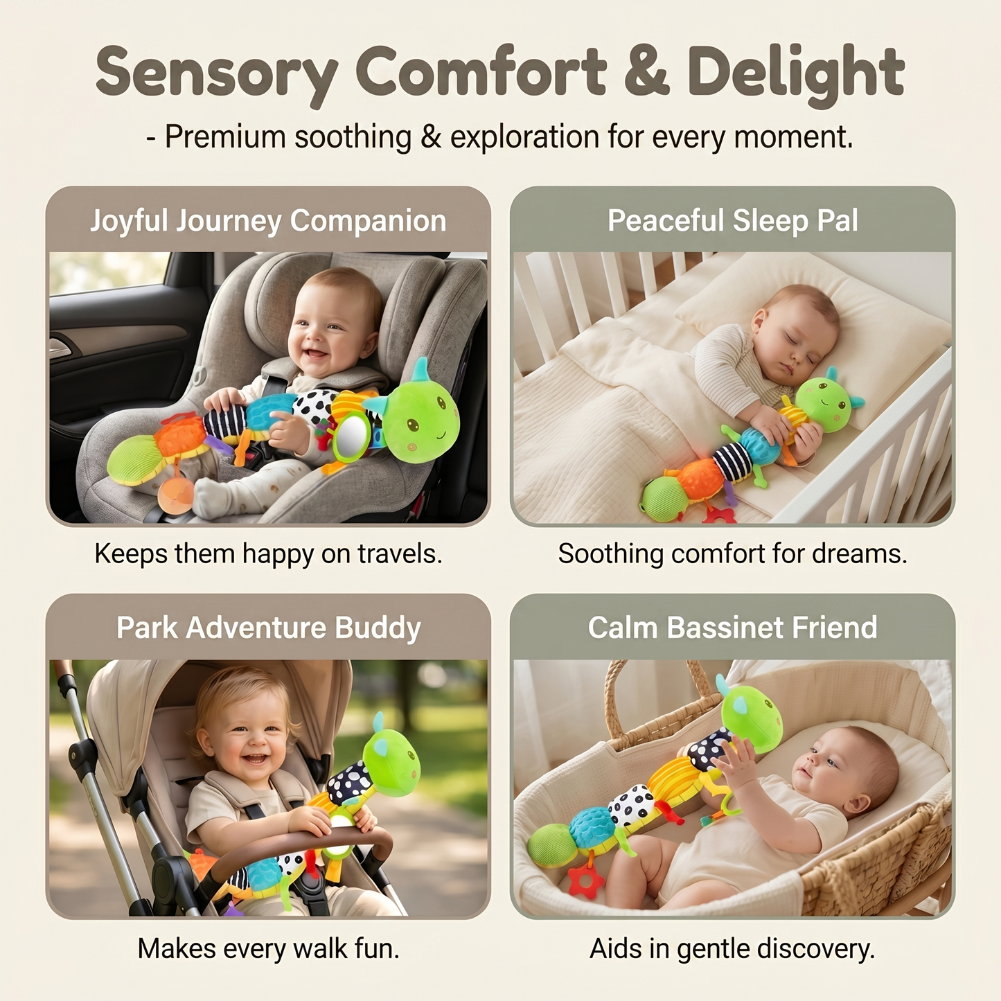 Baby Sensory Caterpillar Toy