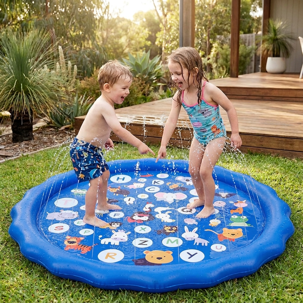 Kids Splash Water Play Mat
