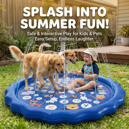 Kids Splash Water Play Mat