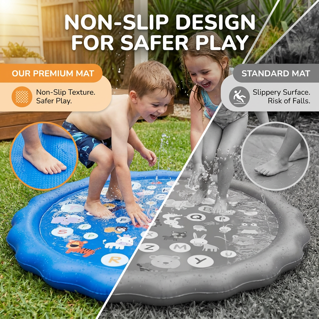 Kids Splash Water Play Mat