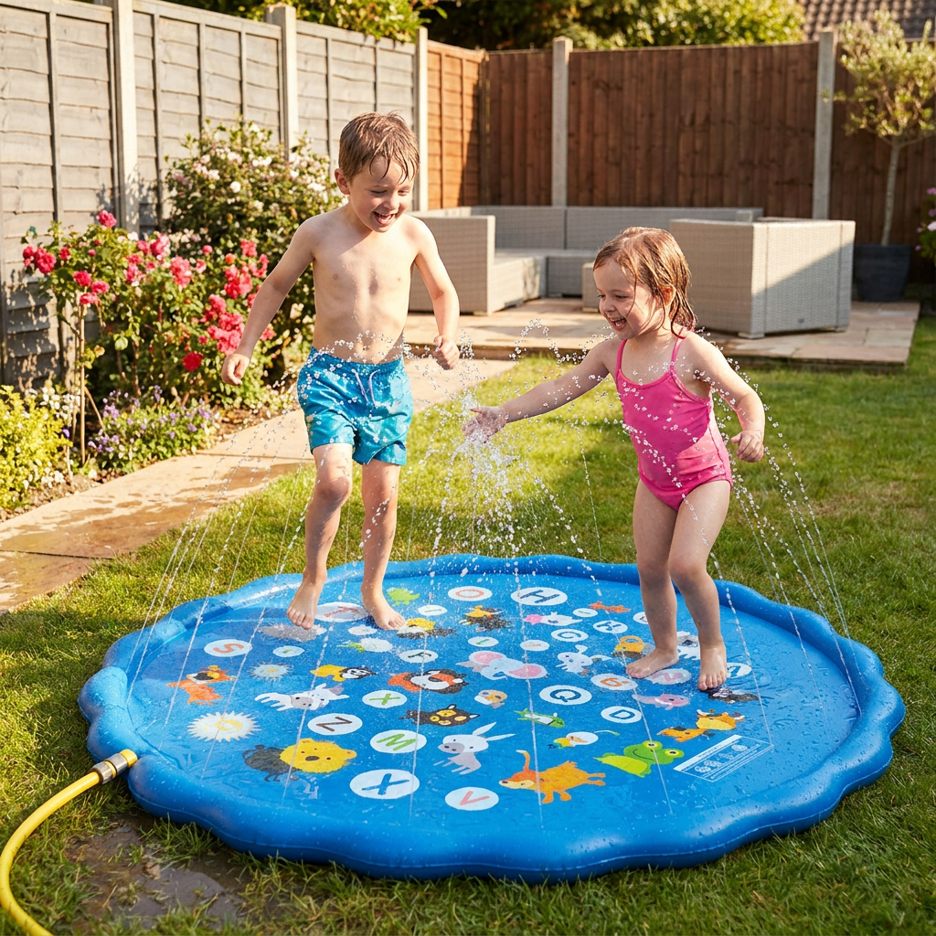 Kids Splash Water Play Mat