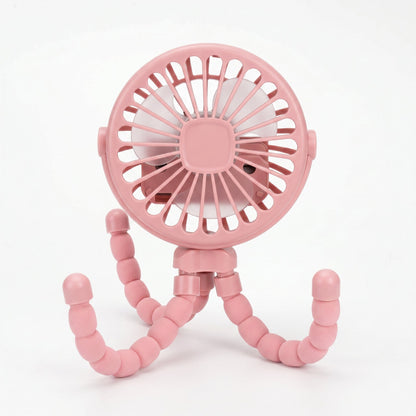 Rechargeable Flexible Stroller Fan